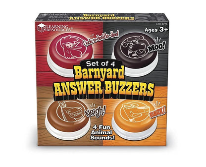 Learning Resources Barnyard Answer Buzzers (Set Of 4) - ABC School Supplies
