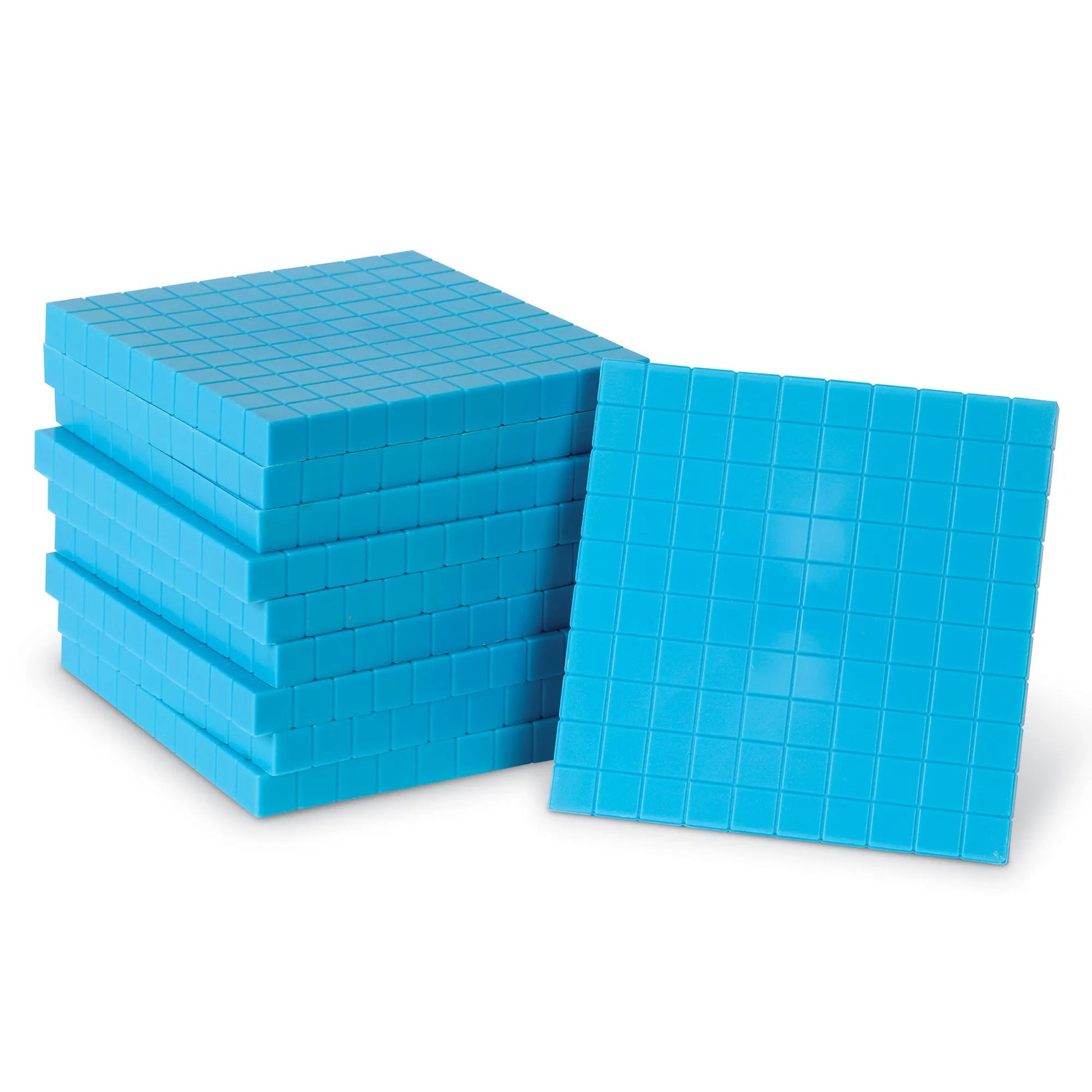 Learning Resources Base Ten Flats Plastic (Set Of 10) - ABC School Supplies