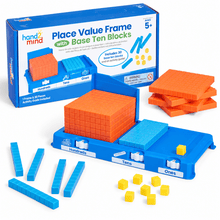 Learning Resources Base Ten Place Value Frame With Blocks - ABC School Supplies
