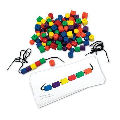 Learning Resources Beads And Pattern Card Set - ABC School Supplies