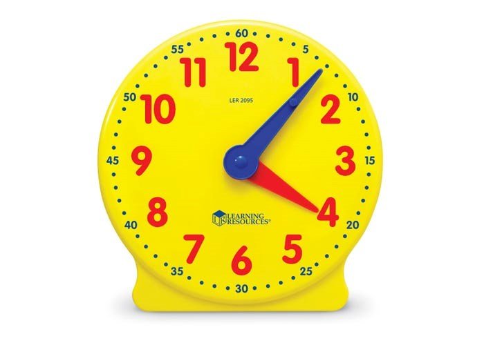 Learning Resources Big Time® Learning Clocks® Student Clock - ABC School Supplies