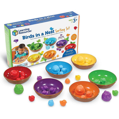 Learning Resources Birds In A Nest Sorting Set - ABC School Supplies