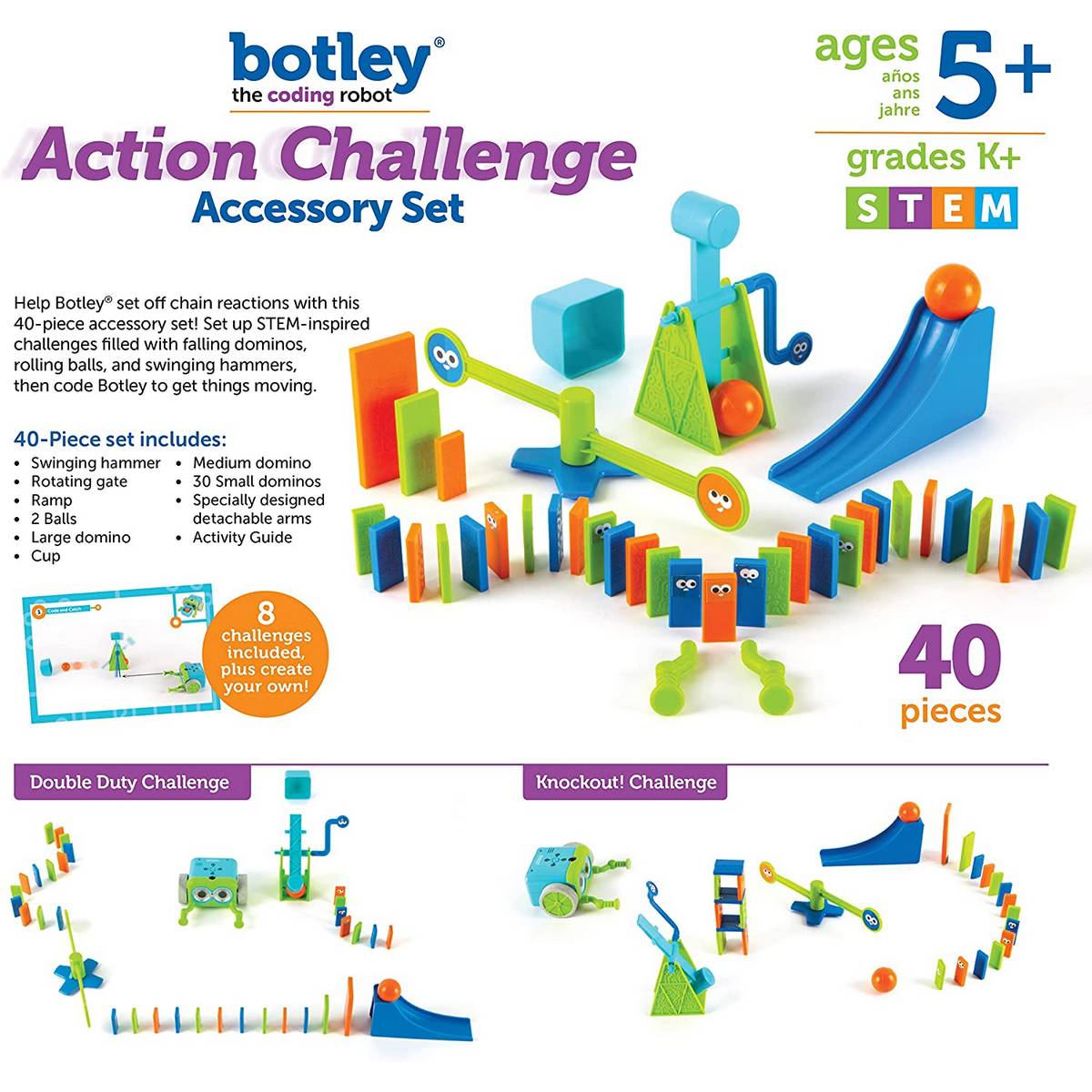 Learning Resources Botley® The Coding Robot Action Challenge Accessory Set - ABC School Supplies