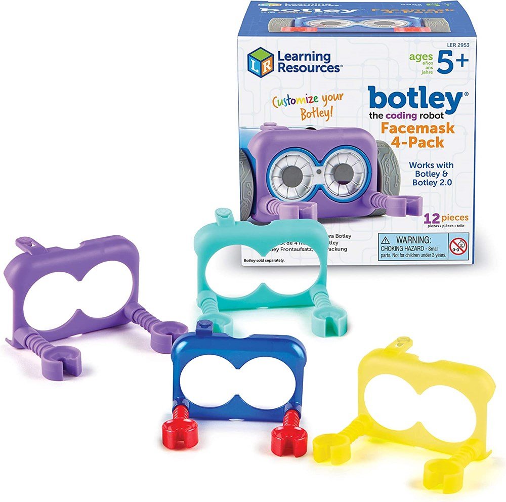 Learning Resources Botley® The Coding Robot Facemask 4 - Pack - ABC School Supplies