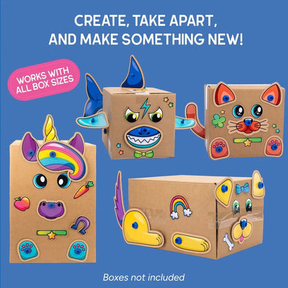 Learning Resources Boxineers Cardboard Animals - ABC School Supplies