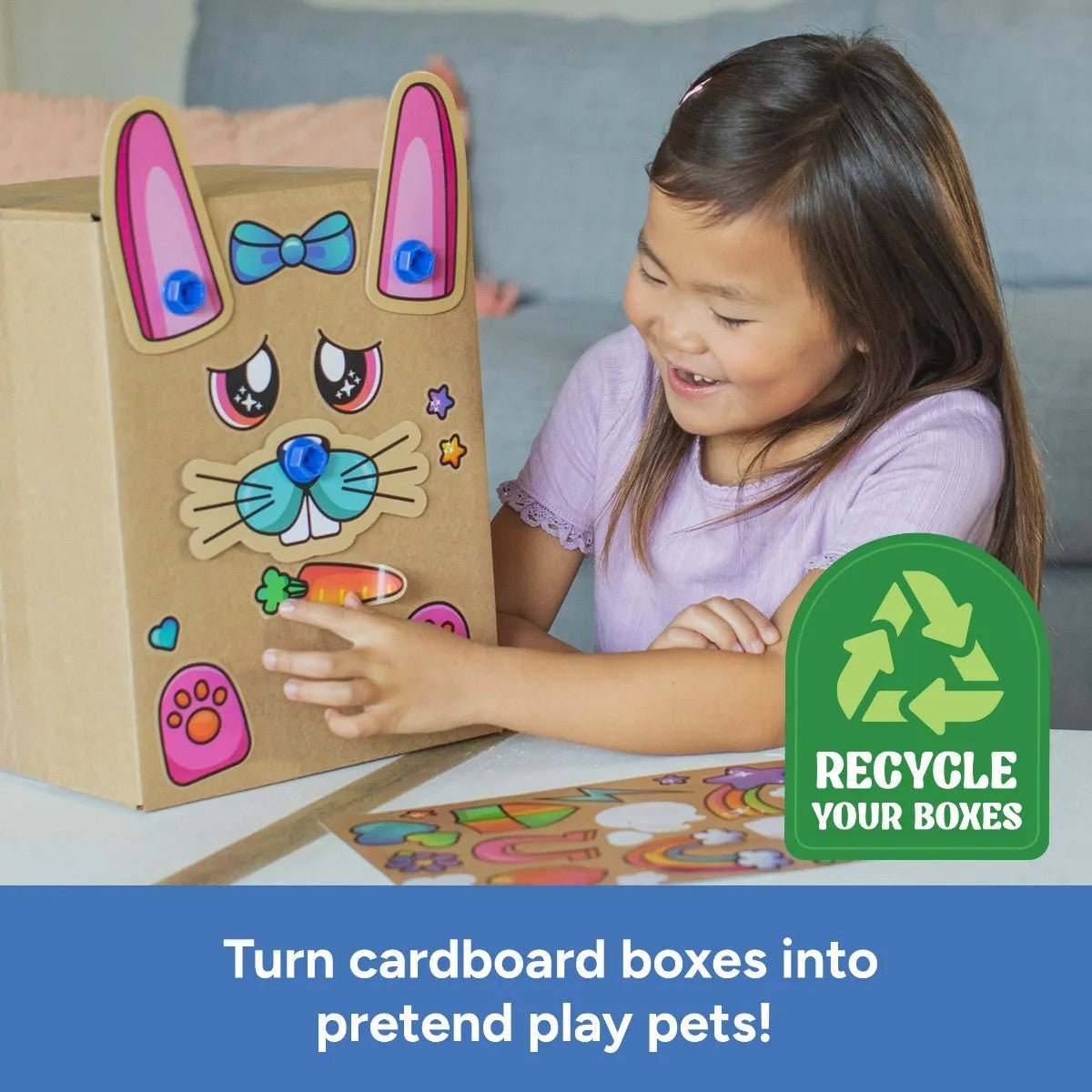 Learning Resources Boxineers Cardboard Animals - ABC School Supplies