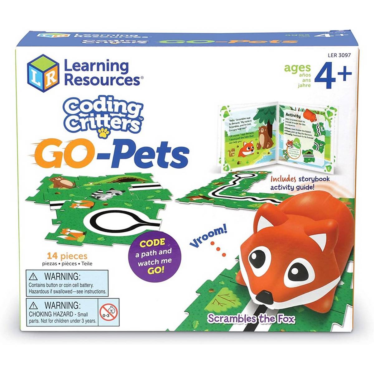 Learning Resources Coding Critters® Gopets: Scrambles The Fox - ABC School Supplies