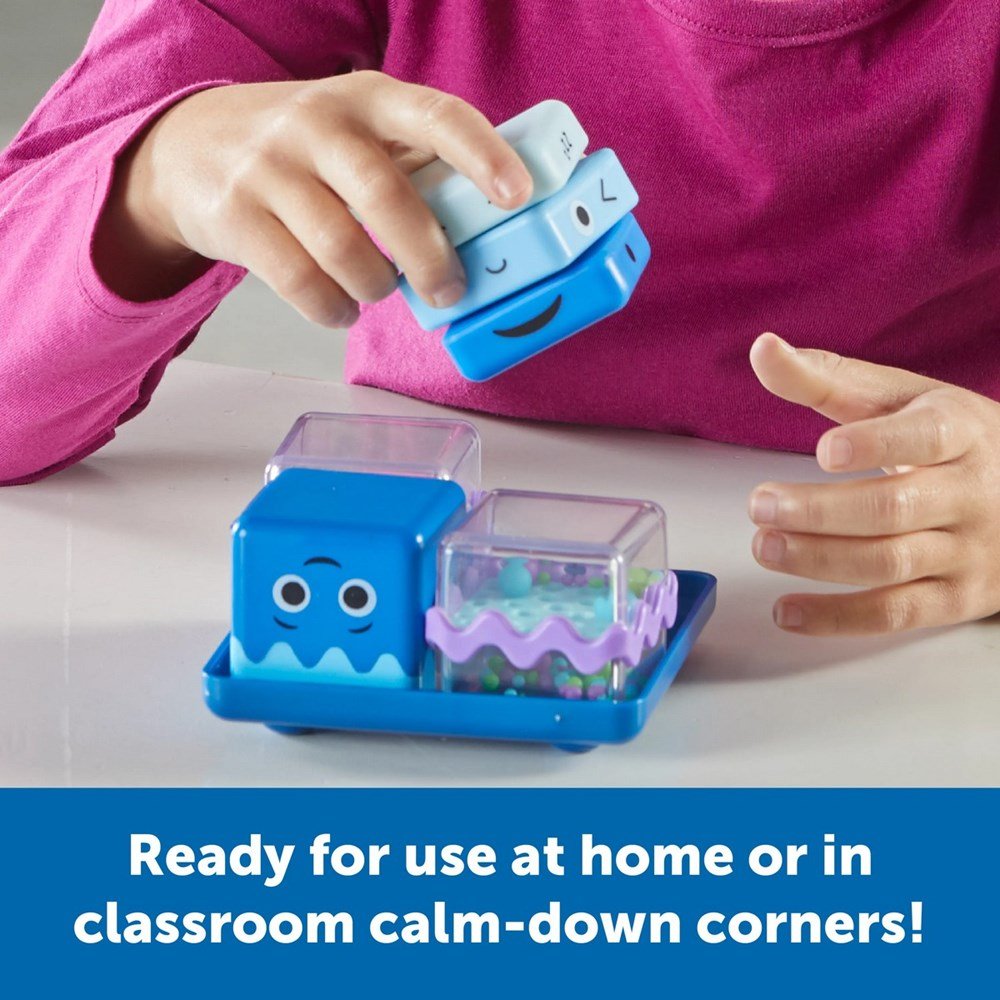 Learning Resources Cool Down Sensory Cubes Sensory Fidget Set - ABC School Supplies
