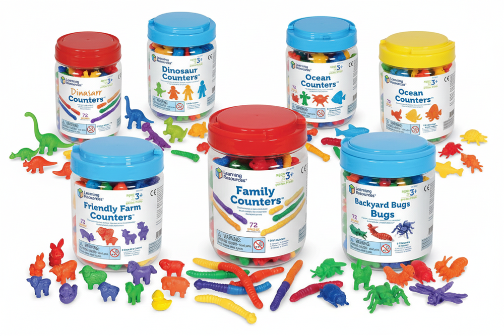 Learning Resources Counters (Set Of 72)