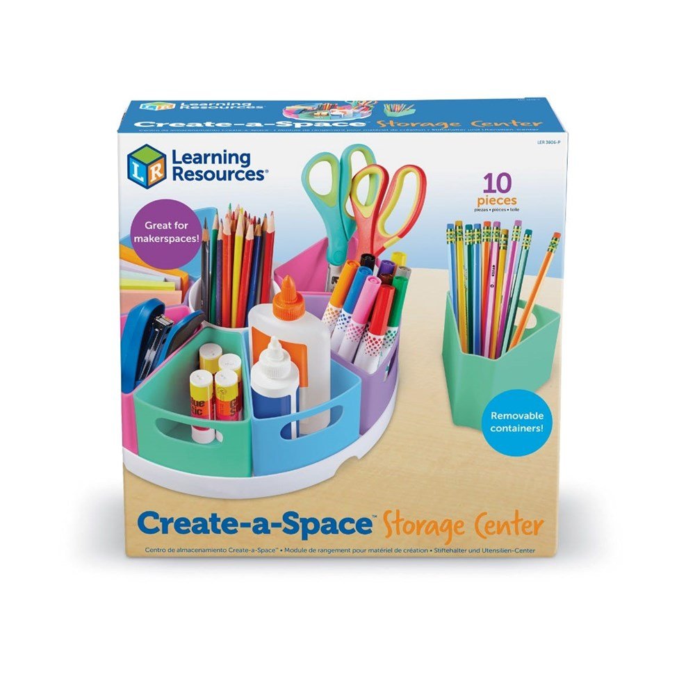 Learning Resources Create - A - Space Storage Centre - Pastel - ABC School Supplies