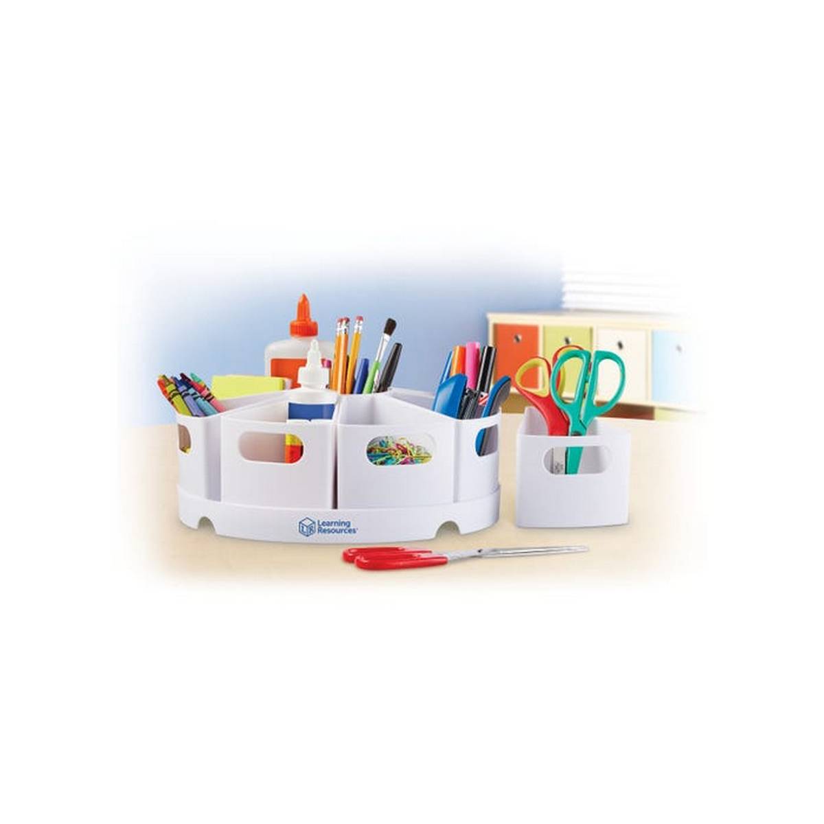 Learning Resources Create A Space Storage Centre (White) - ABC School Supplies