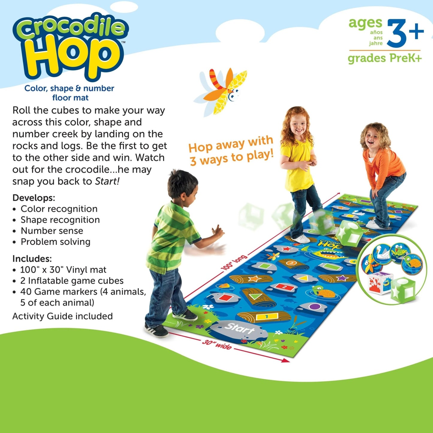 Learning Resources Crocodile Hop™ - ABC School Supplies