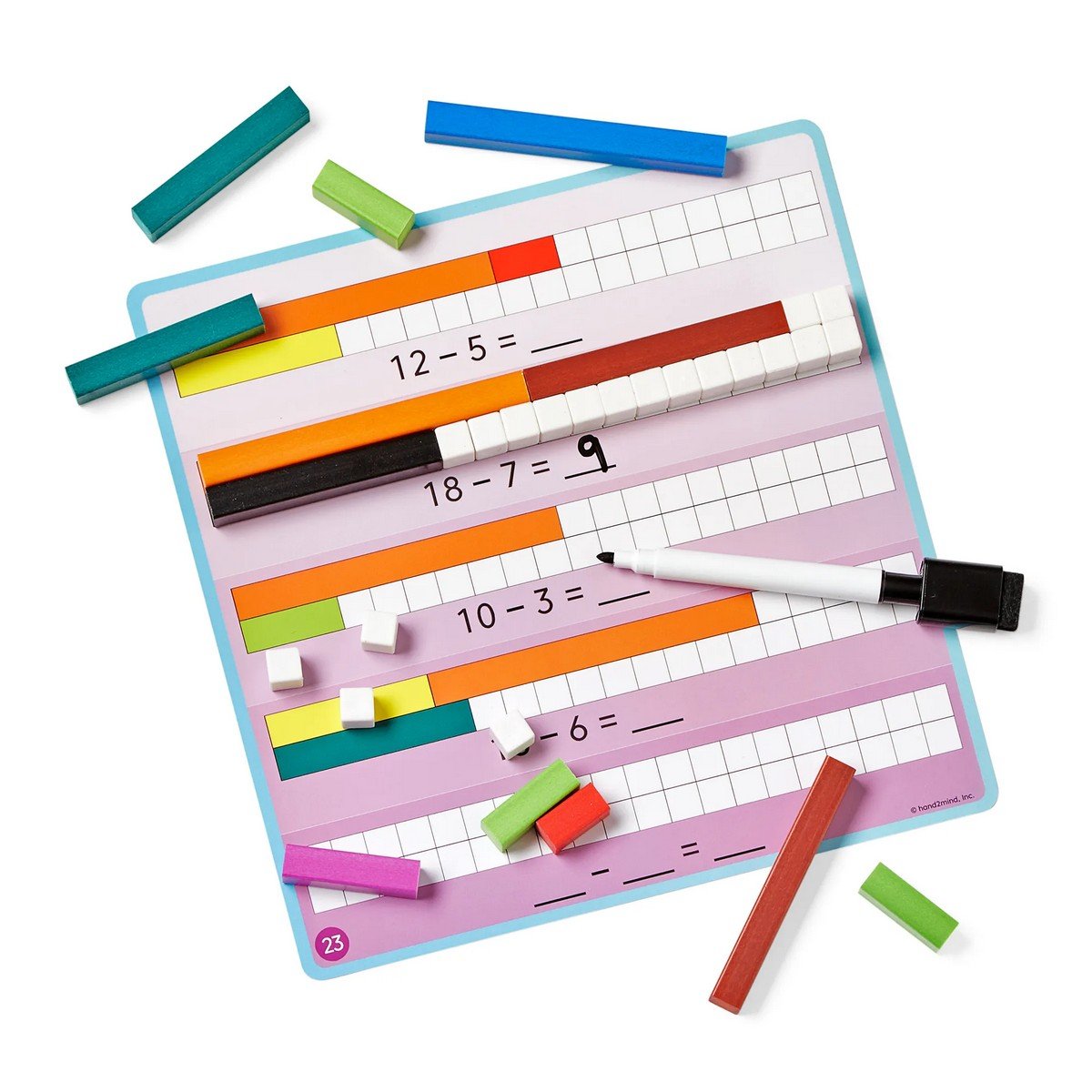 Learning Resources Cuisenaire® Rods Early Math Activity Set - ABC School Supplies