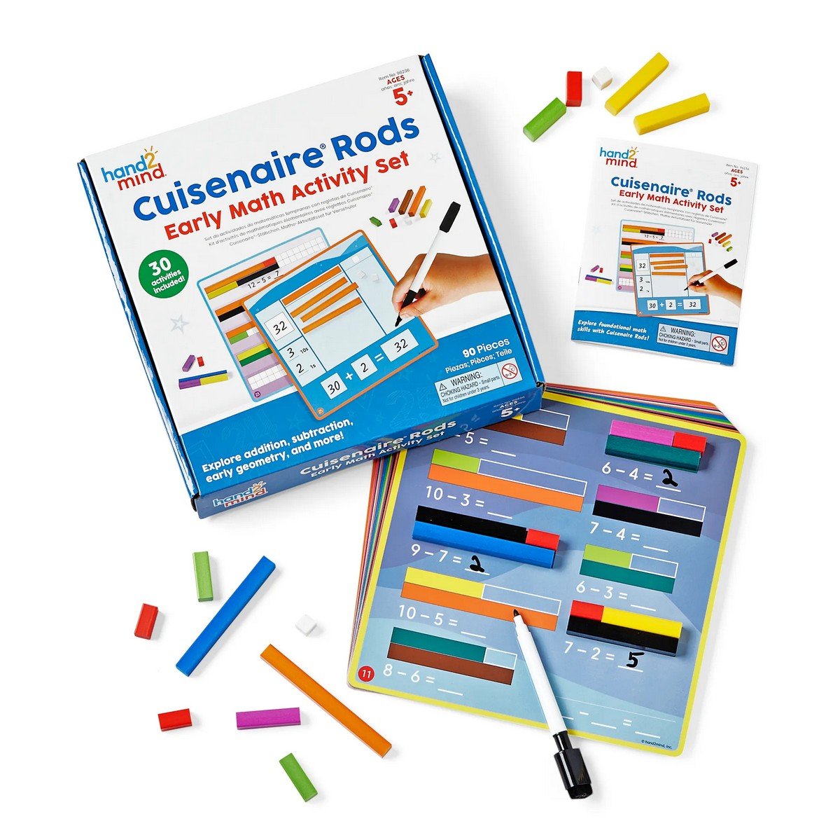Learning Resources Cuisenaire® Rods Early Math Activity Set - ABC School Supplies