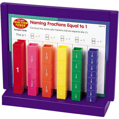 **Learning Resources Deluxe Fraction Tower Activity Set - ABC School Supplies