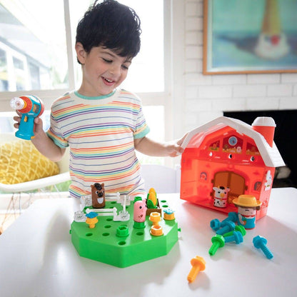 Learning Resources Design & Drill® Bolt Buddies® Barn - ABC School Supplies
