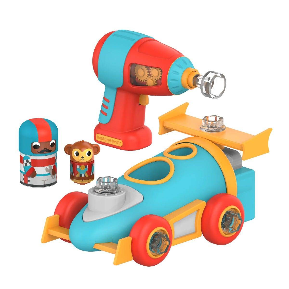 Learning Resources Design & Drill® Bolt Buddies® Race Car - ABC School Supplies