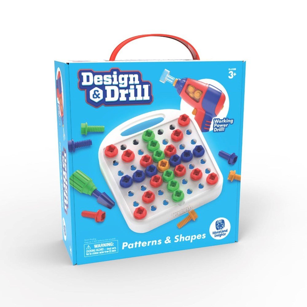 Learning Resources Design & Drill® Patterns & Shapes - ABC School Supplies