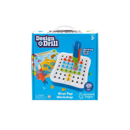 Learning Resources Design & Drill® Rivet Pop Workshop - ABC School Supplies