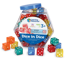 Learning Resources Dice In Dice, Set Of 72 - ABC School Supplies