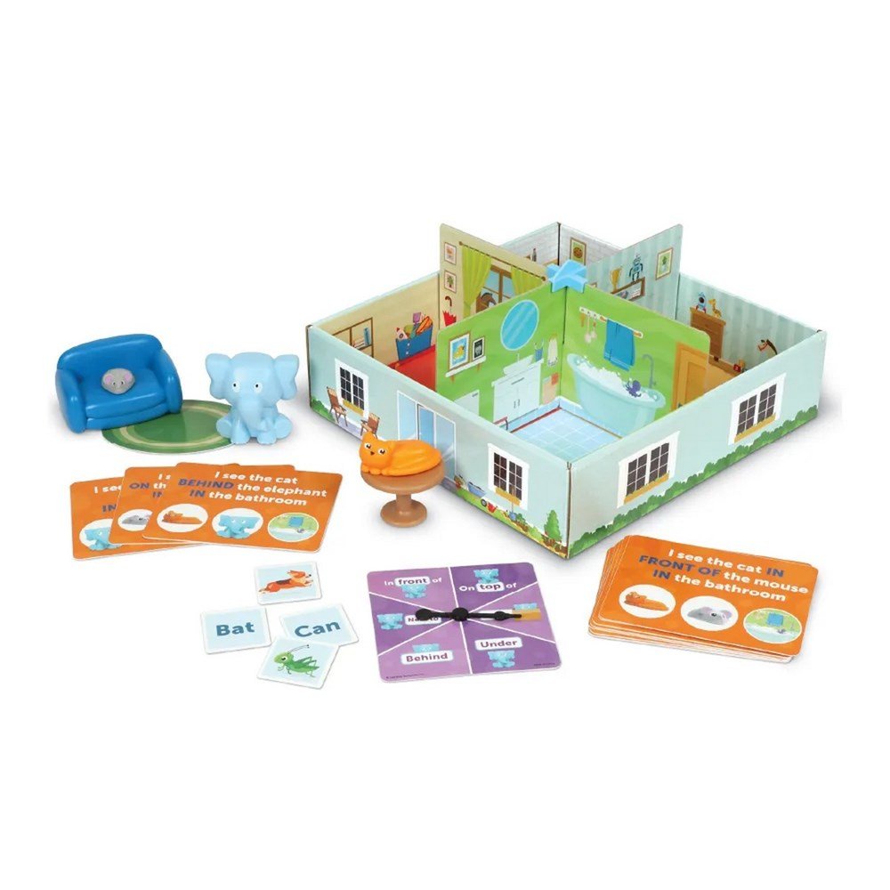 Learning Resources Elephant In The Room Positional Words Activity Set - ABC School Supplies