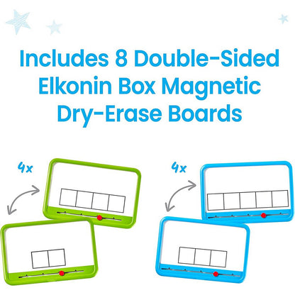 Learning Resources Elkonin Box Magnetic Dryerase Board Set - ABC School Supplies