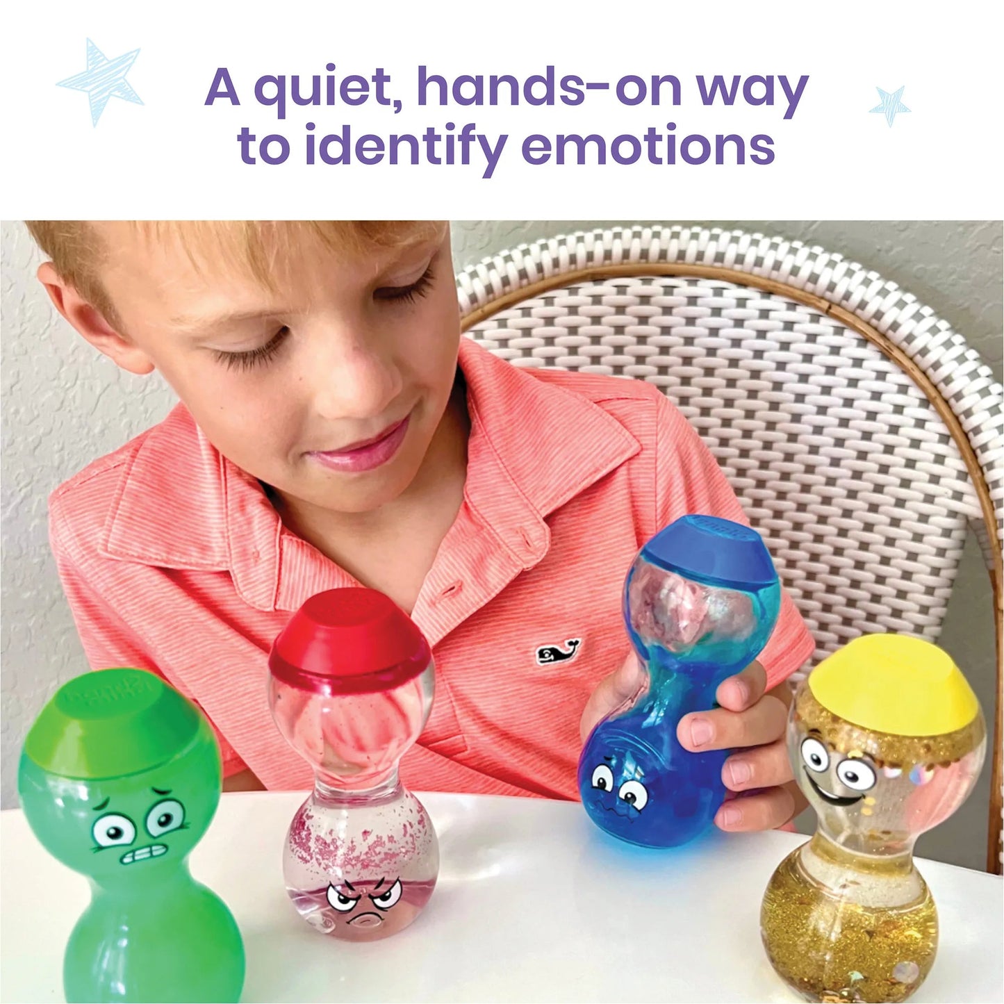 Learning Resources Express Your Feelings Sensory Bottles - ABC School Supplies