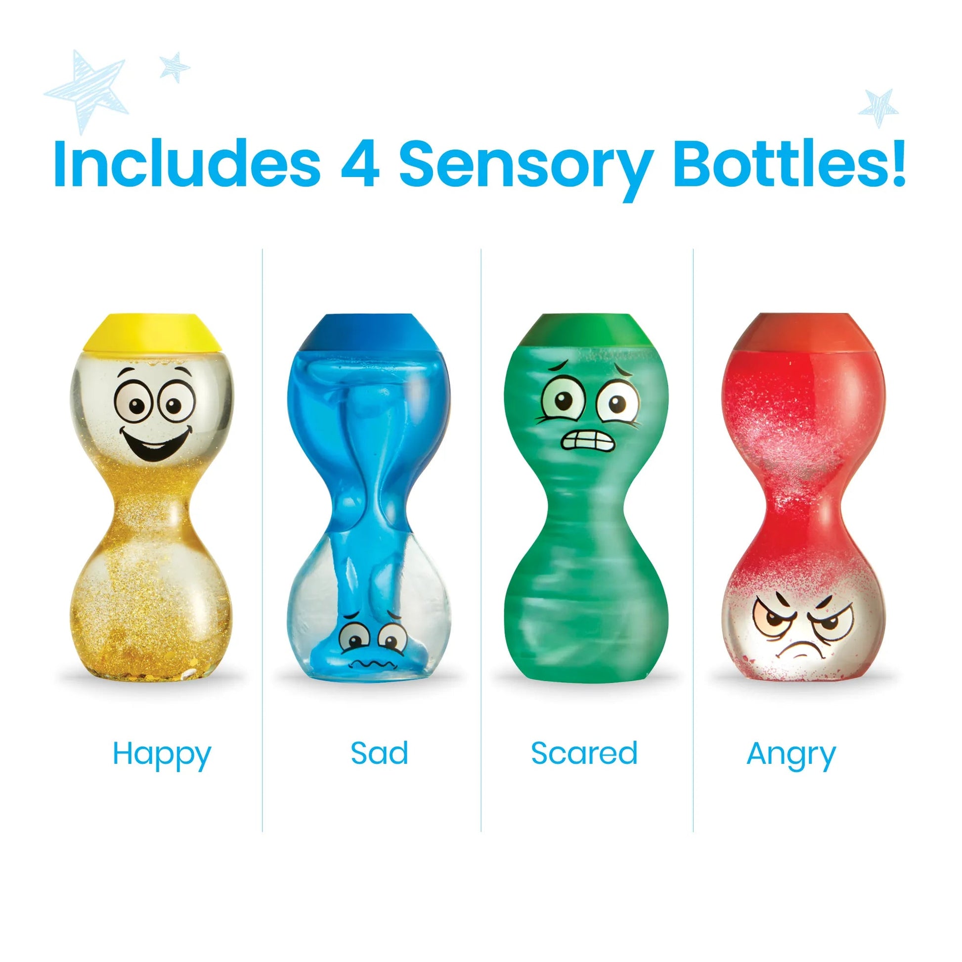 Learning Resources Express Your Feelings Sensory Bottles - ABC School Supplies