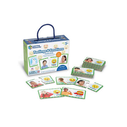 Learning Resources Feelings & Emotions Puzzle Cards - ABC School Supplies