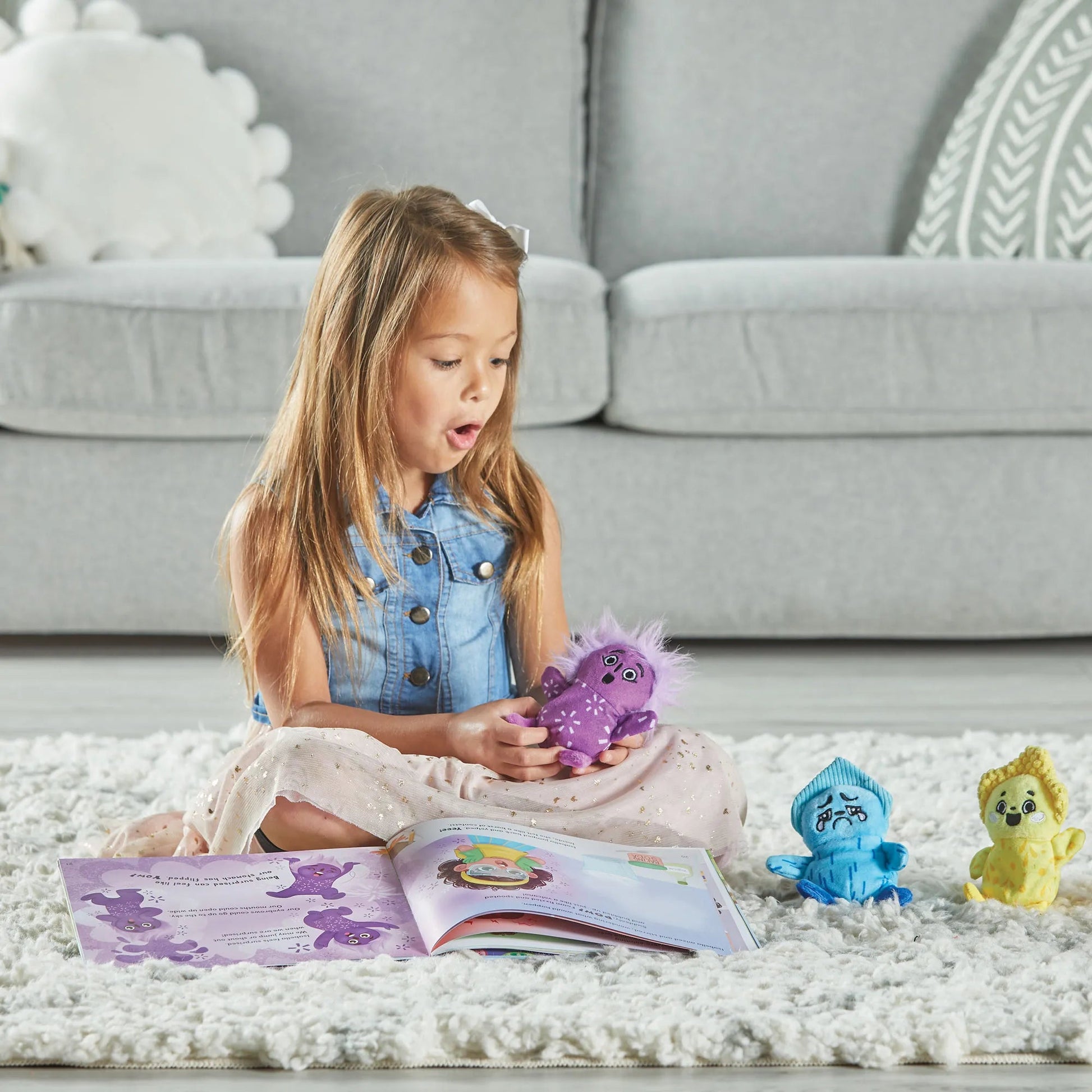Learning Resources Feelings Family™ Introductory Storybook and Plush Set - ABC School Supplies