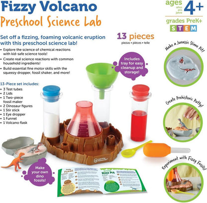 Learning Resources Fizzy Volcano Preschool Science Lab - ABC School Supplies