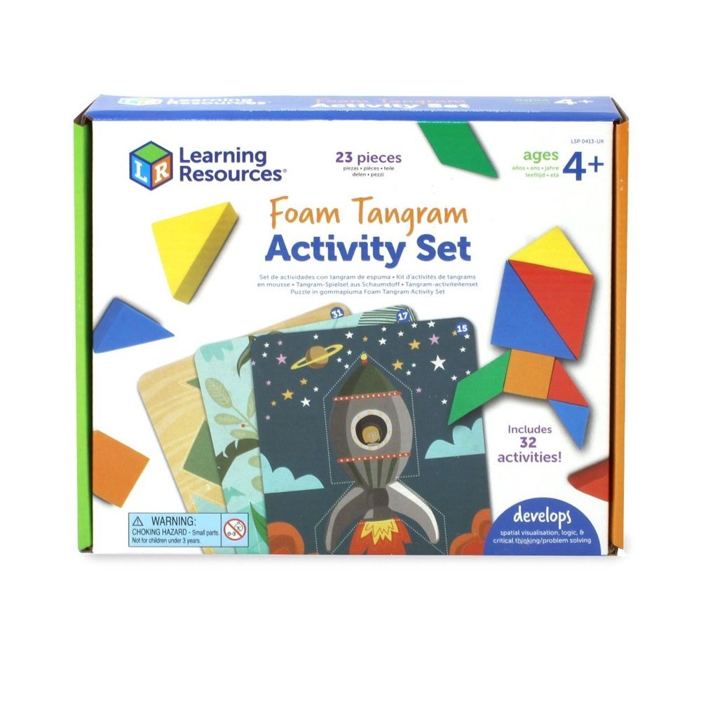 Learning Resources Foam Tangram Activity Set - ABC School Supplies