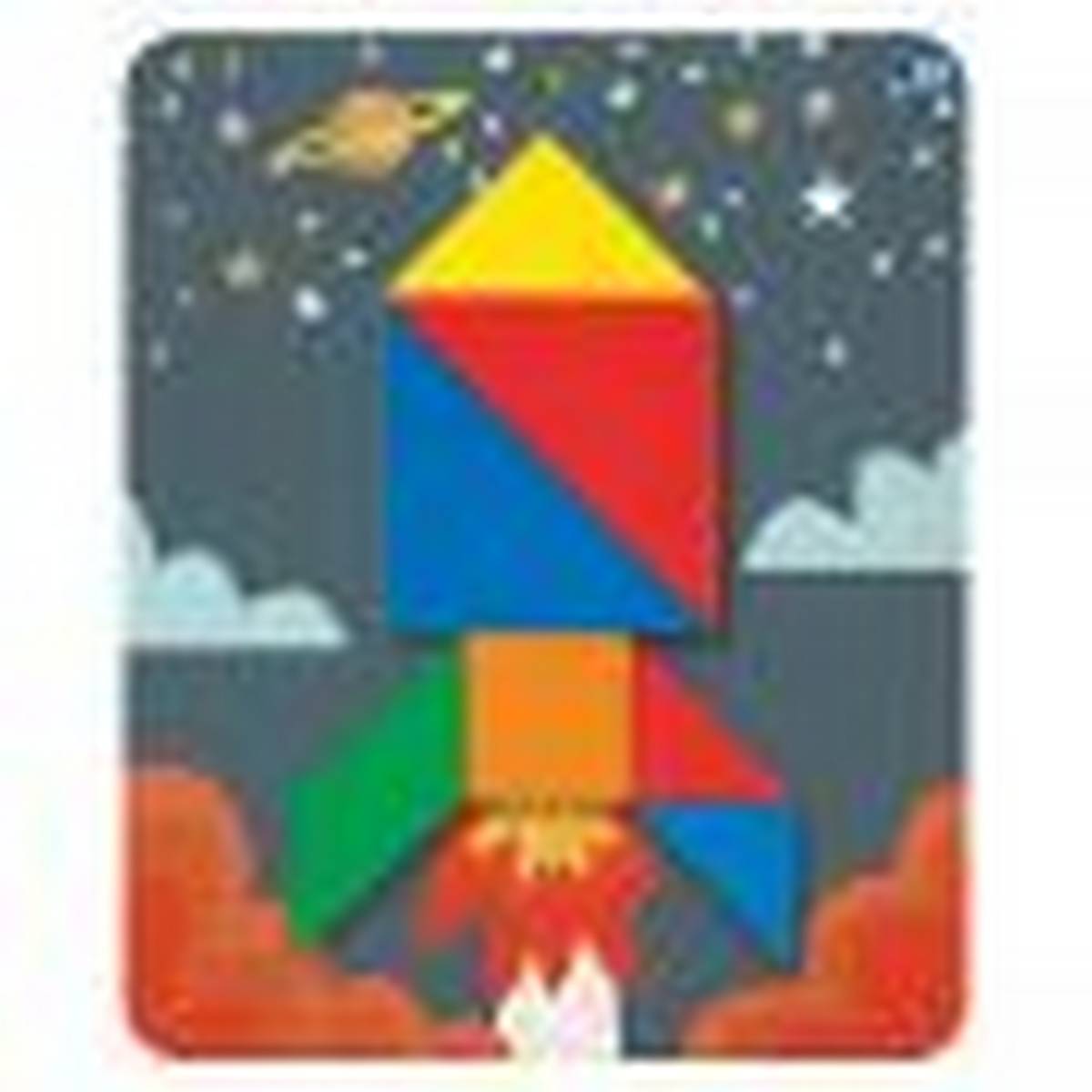 Learning Resources Foam Tangram Activity Set - ABC School Supplies