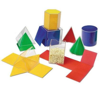Learning Resources Folding Geometric Shapes Set Of 16 - ABC School Supplies
