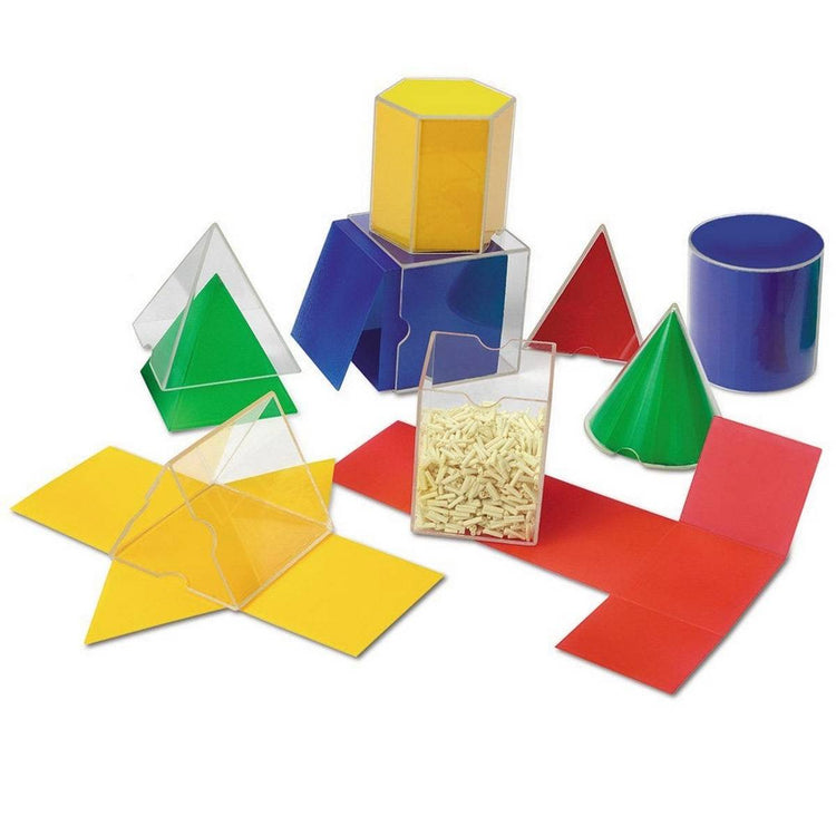 Learning Resources Folding Geometric Shapes Set Of 16 - ABC School Supplies