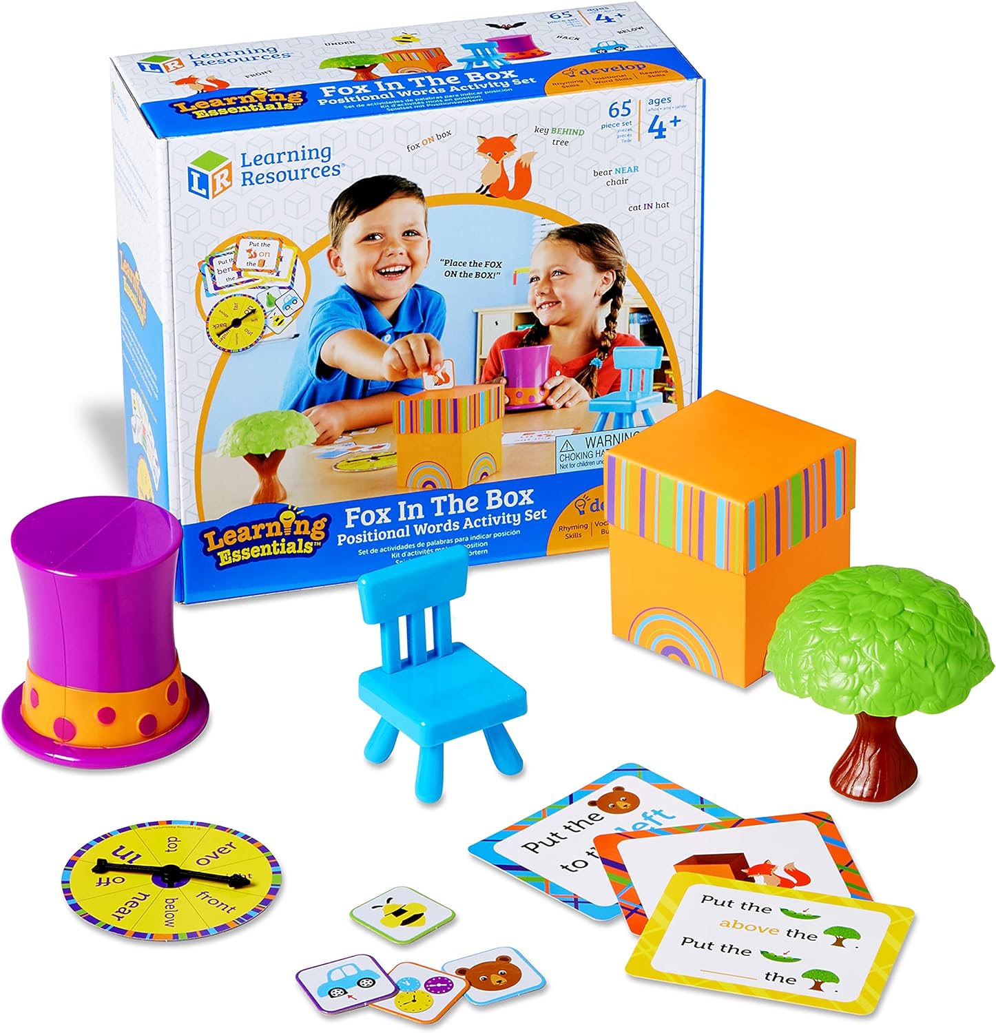 Learning Resources Fox In The Box Positional Words Activity Set - ABC School Supplies