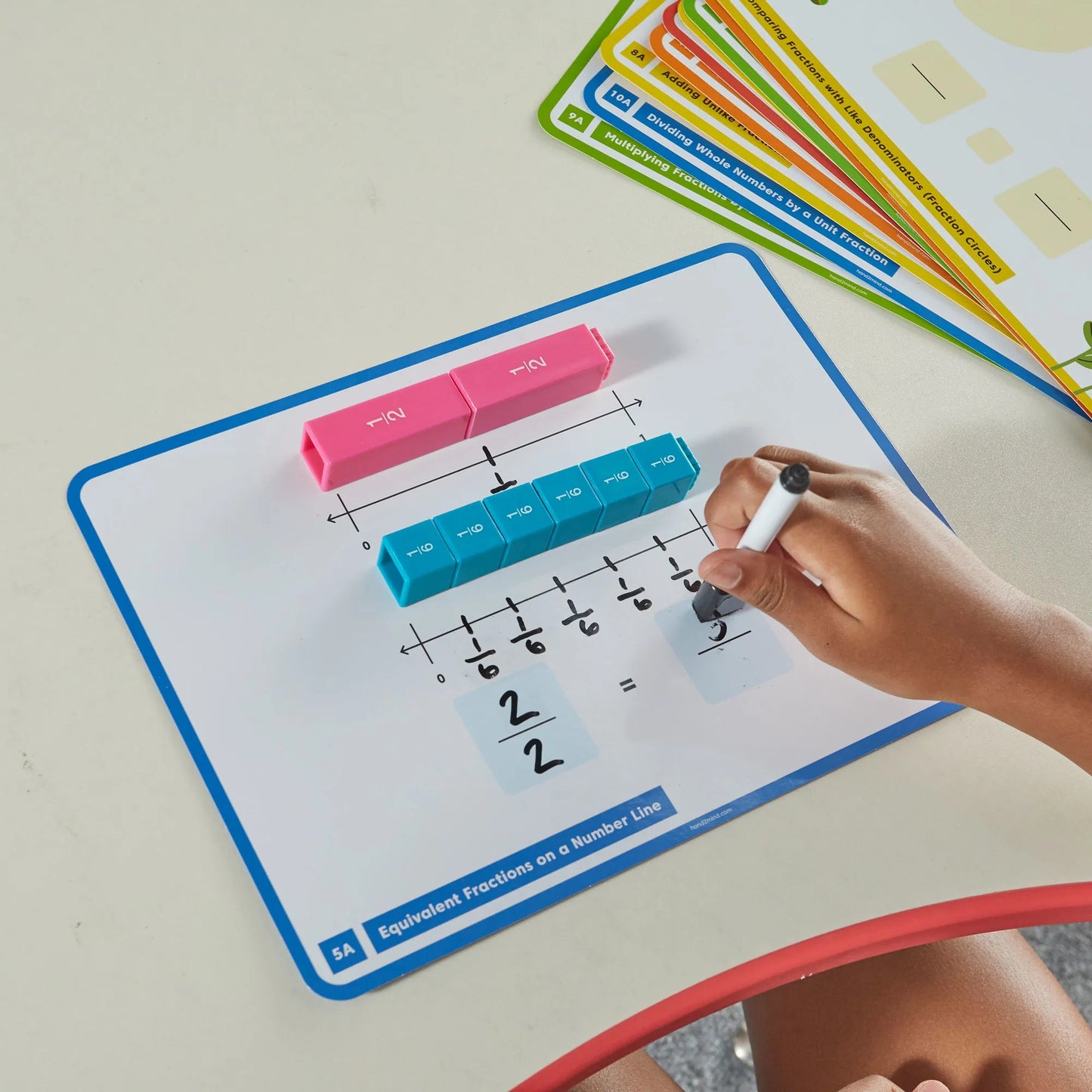 Learning Resources Fraction Tower Cubes Activity Set - ABC School Supplies