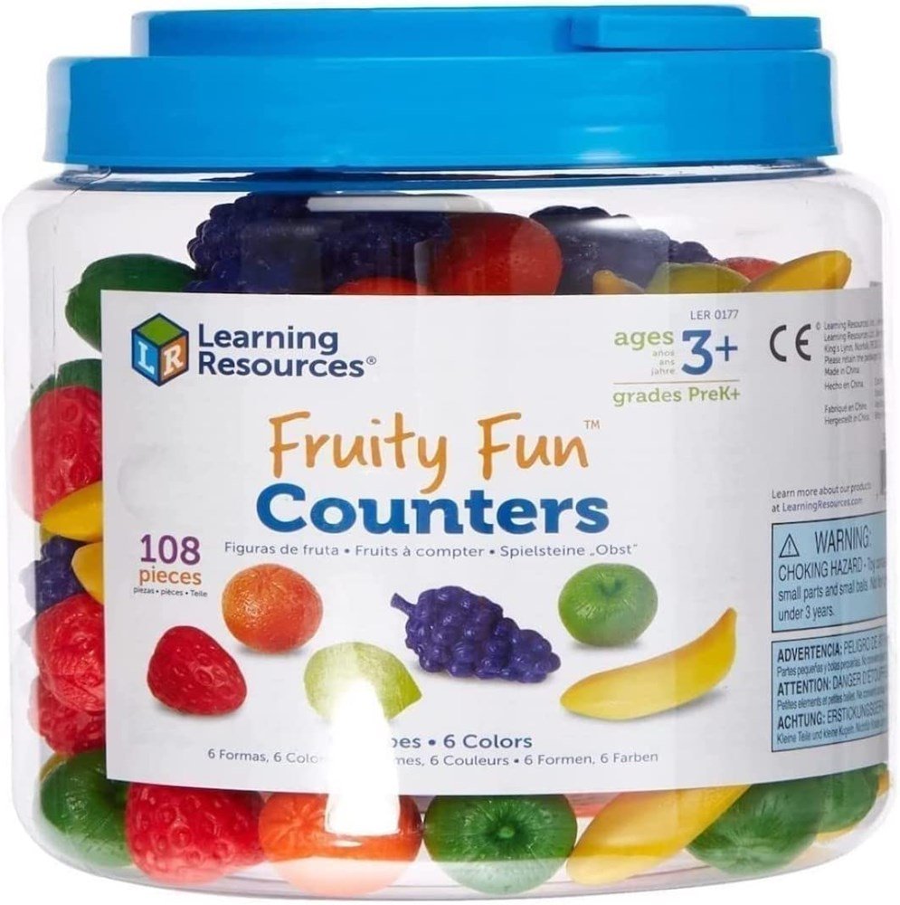 Learning Resources Fruity Fun™ Counters (Set Of 108) - ABC School Supplies