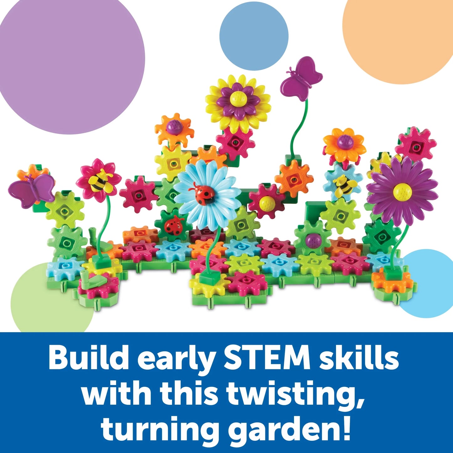 Learning Resources Gears! Gears! Gears!® Build & Bloom Building Set - ABC School Supplies