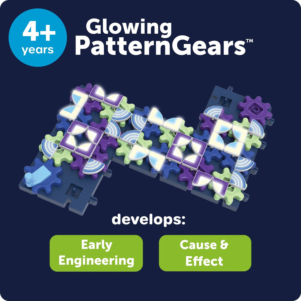 Learning Resources Gears! Gears! Gears!® Glowing PatternGears, STEM Construction - ABC School Supplies