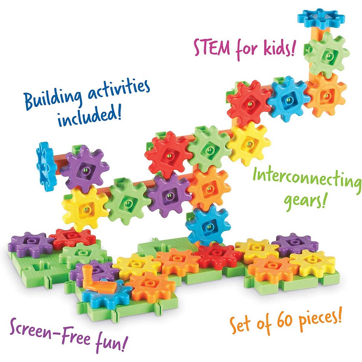 Learning Resources Gears! Gears! Gears!® Starter Building (Set Of 60) - ABC School Supplies