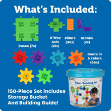 Learning Resources Gears! Gears! Gears!® Super Building Set (Set Of 150) - ABC School Supplies
