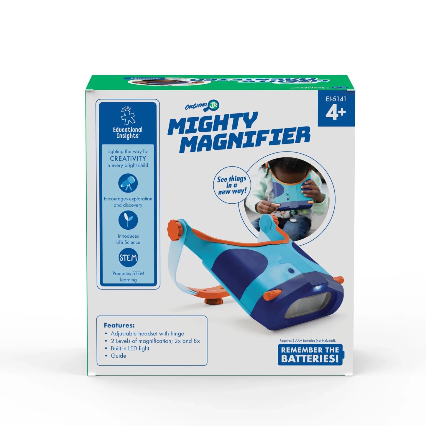 Learning Resources Geosafari® Jr. Mighty Magnifier™ - ABC School Supplies