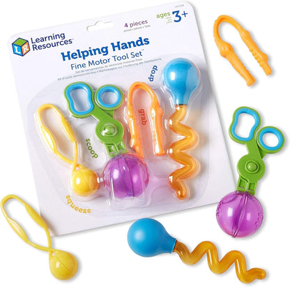 Learning Resources Helping Hands Fine Motor Tool Set™ - ABC School Supplies