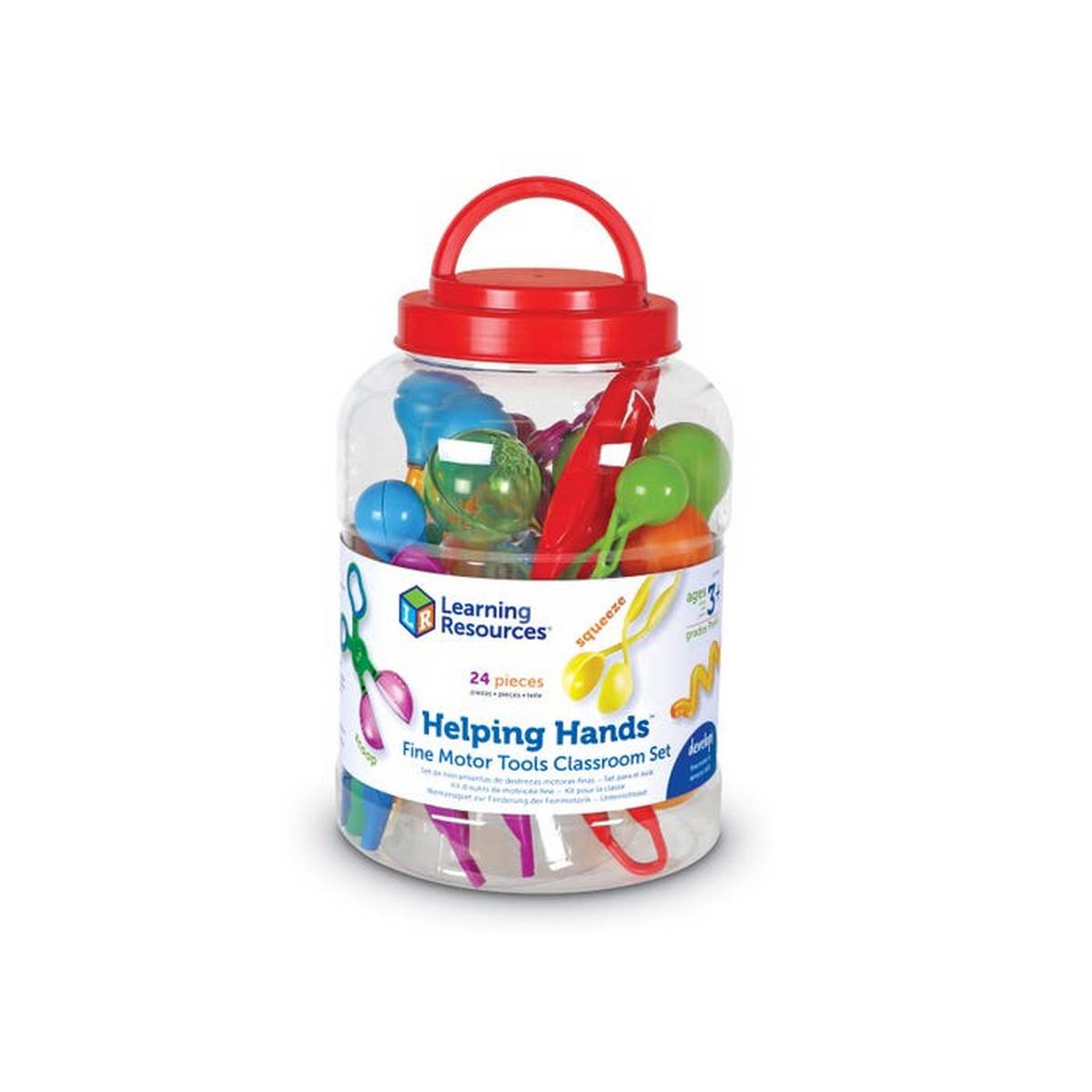 Learning Resources Helping Hands™ Fine Motor Tools Classroom Set - ABC School Supplies