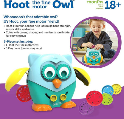 Learning Resources Hoot The Fine Motor Owl™ - ABC School Supplies
