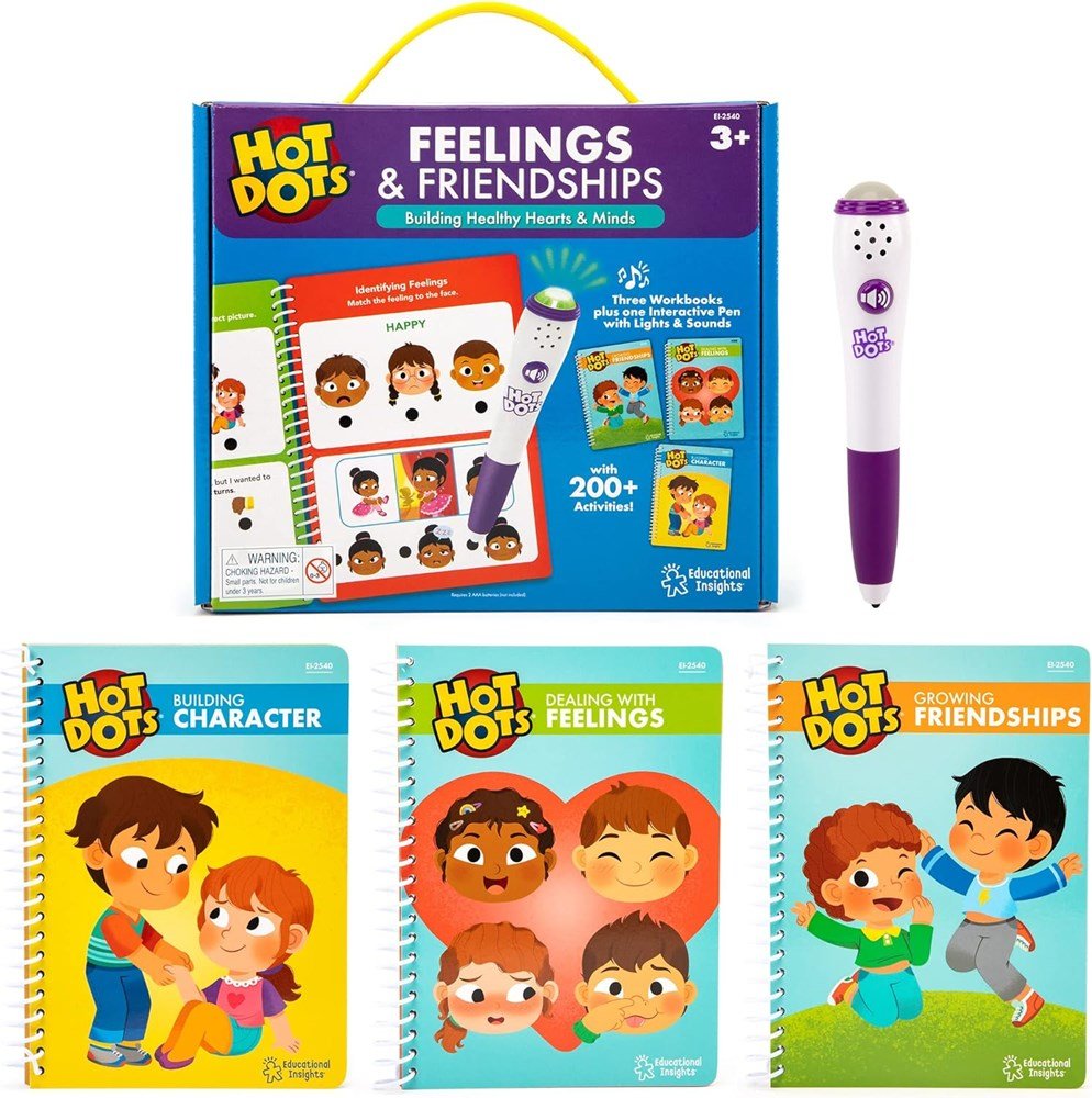 Learning Resources Hot Dots® Feelings & Friendships - ABC School Supplies