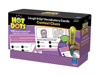 Learning Resources Hot Dots Laugh It Up! Context Clues - ABC School Supplies
