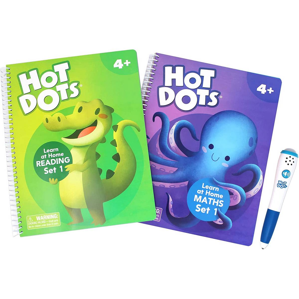 Learning Resources Hot Dots® Learn At Home Reading & Maths Set 1 - ABC School Supplies