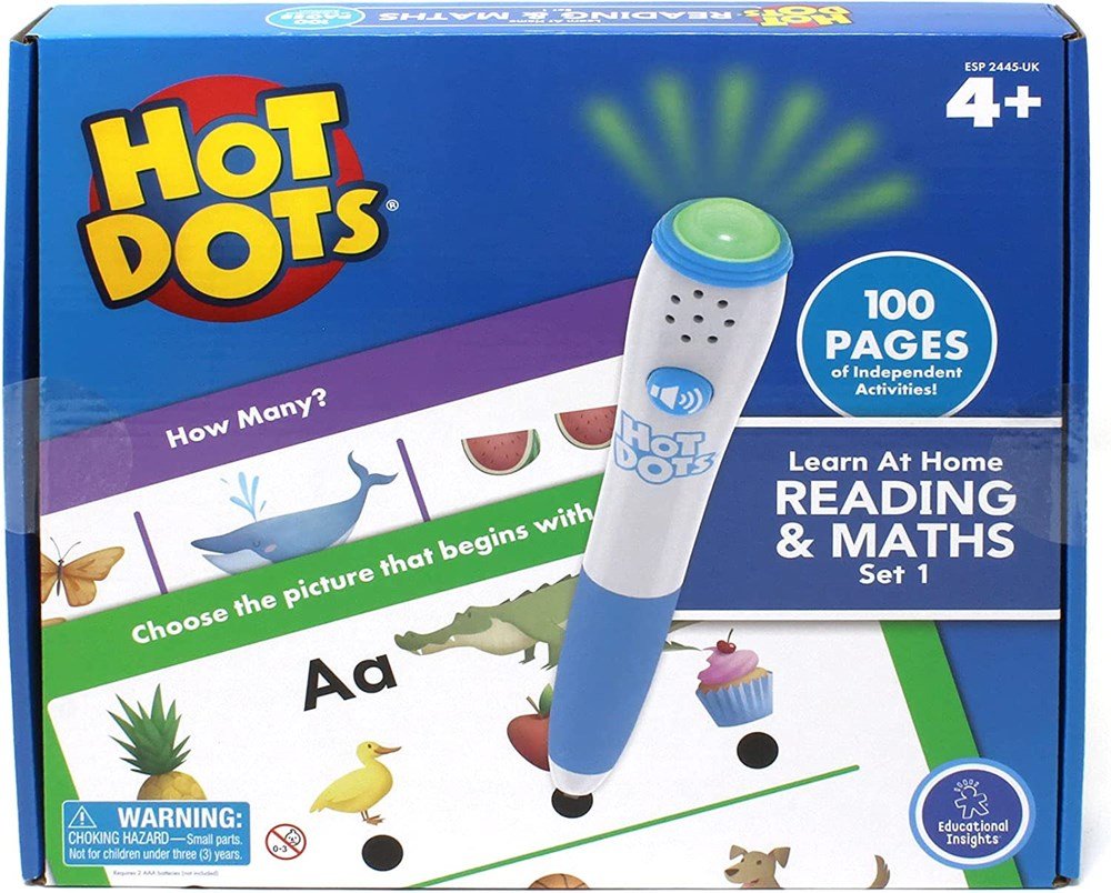 Learning Resources Hot Dots® Learn At Home Reading & Maths Set 1 - ABC School Supplies